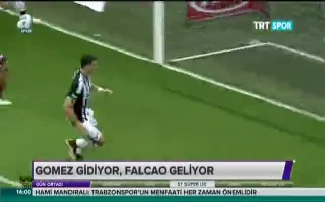 Gomez gidiyor, ilk aday Falcao