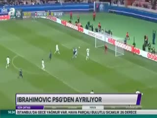Ibrahimovic Psg'den ayrılıyor