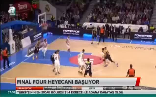Final Four heyecanı başlıyor!