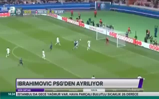 Ibrahimovic Psg'den ayrılıyor