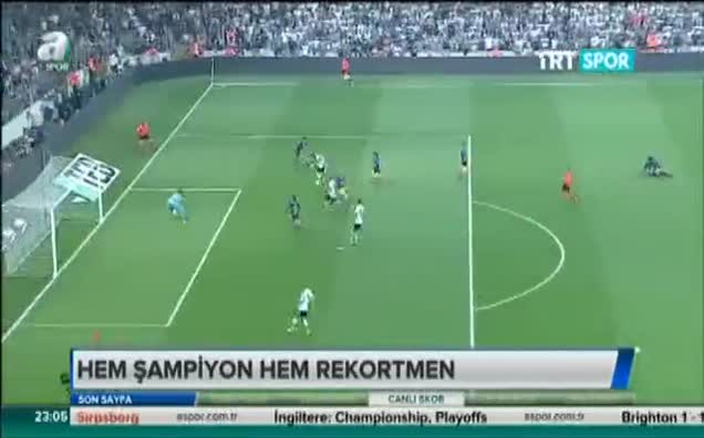 Hem şampiyon hem rekortmen