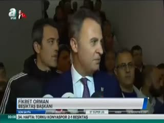 Orman: Stressiz maç izlemek güzel