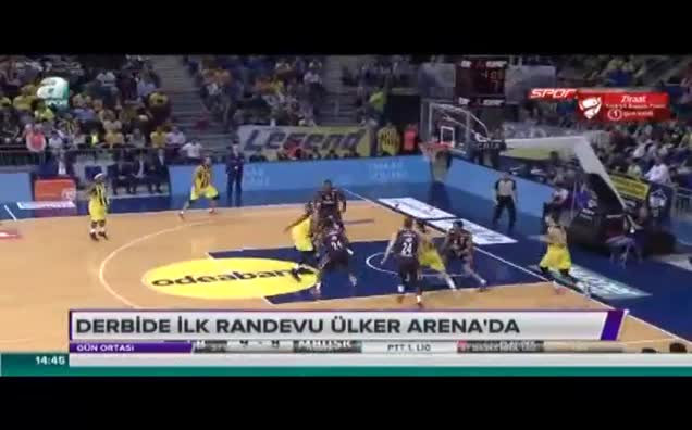 Derbide ilk randevu ülker Arena'da