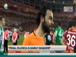 Final olunca Galatasaray başarır