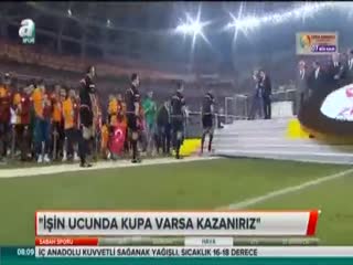 İşin ucunda kupa varsa kazanırız