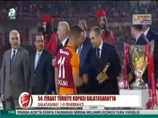 Galatasaray'ın kupa coşkusu