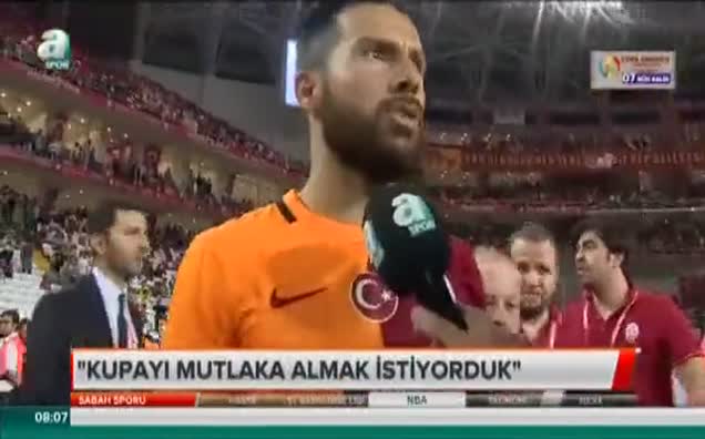 Kupayı mutlaka almak istiyorduk
