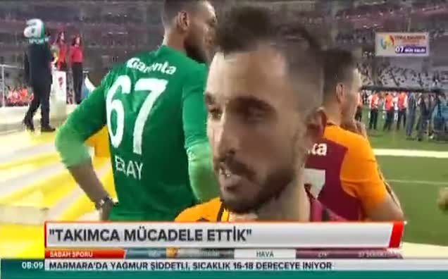 Takımca mücadele ettik