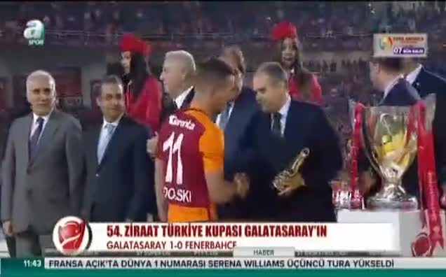 Galatasaray'ın kupa coşkusu