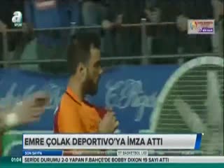 Emre Çolak Deprtivo'da