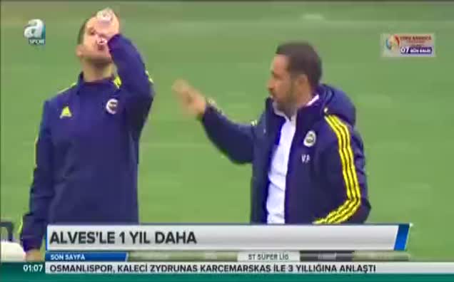 Alves'e yeni sözleşme
