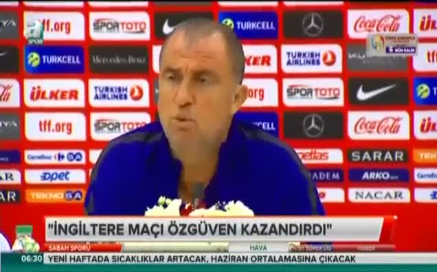 Fatih Terim'den Arda Turan'a destek