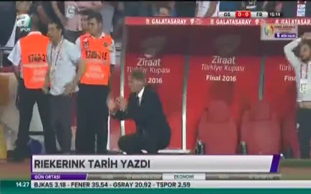 Rikerink tarih yazdı