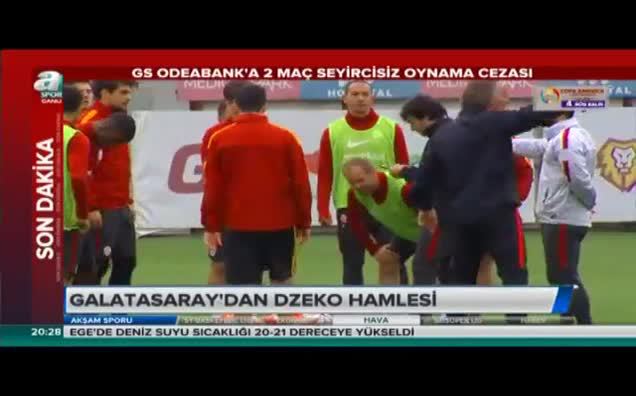 Galatasaray'dan Dzeko hamlesi