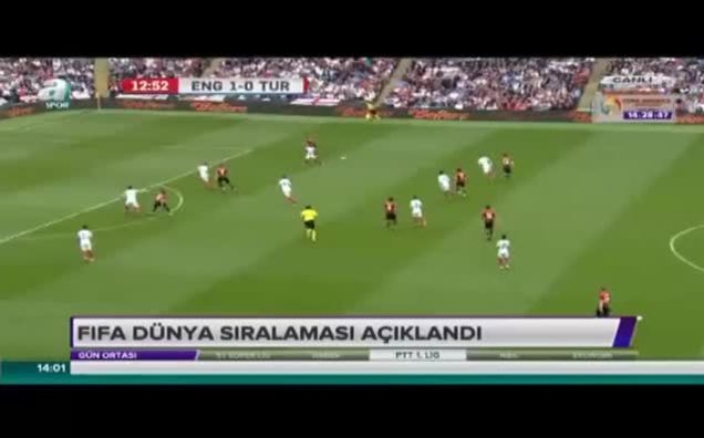 FIFA dünya sıralaması açıklandı