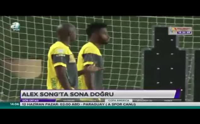 Alex Song'ta sona doğru