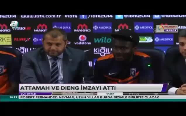 Attaman ve Dieng imzayı attı