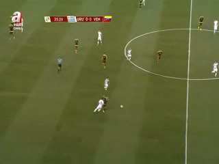 Venezuela, Uruguay'ı tek golle yıktı!