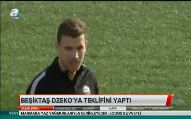 Beşiktaş Dzeko'ya teklifini yaptı