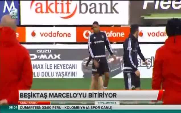 Beşiktaş Marcelo'yu bitiriyor