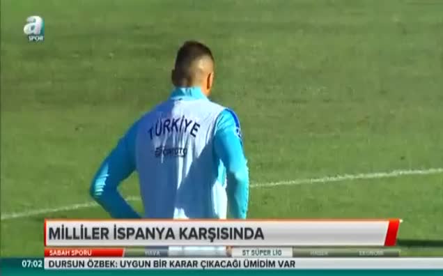 Milliler İspanya karşısında