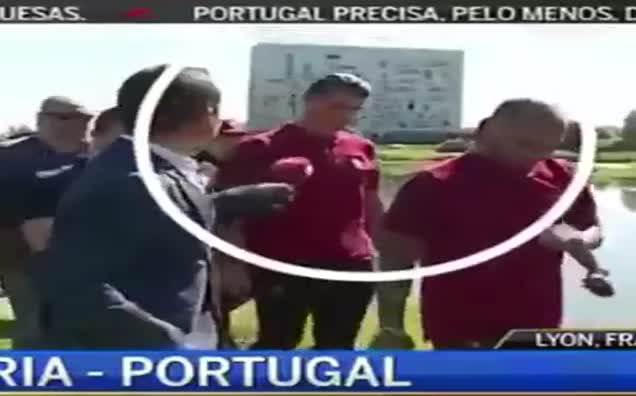 Ronaldo'dan beklenmedik hareket.