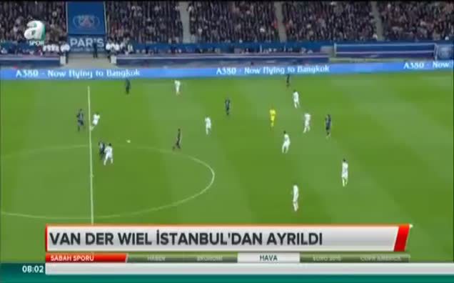 Van Der Wiel'de mutlu son!