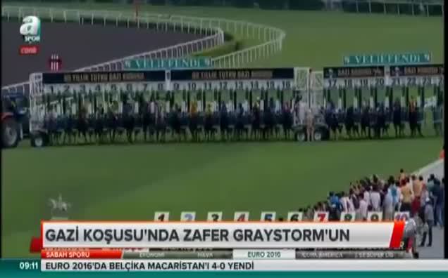 Gazi koşusu'nda zafer Graysotrm'un