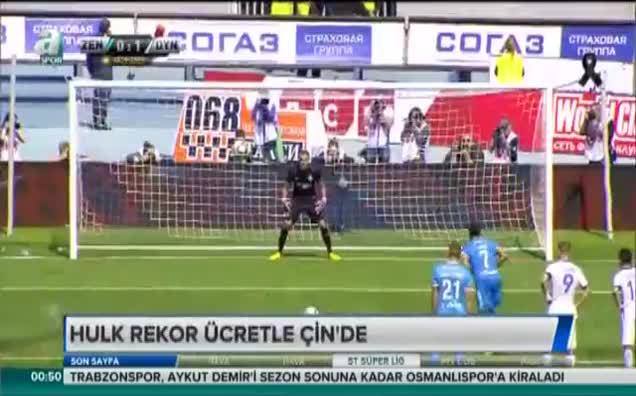 Hulk rekor ücretle Çin'de