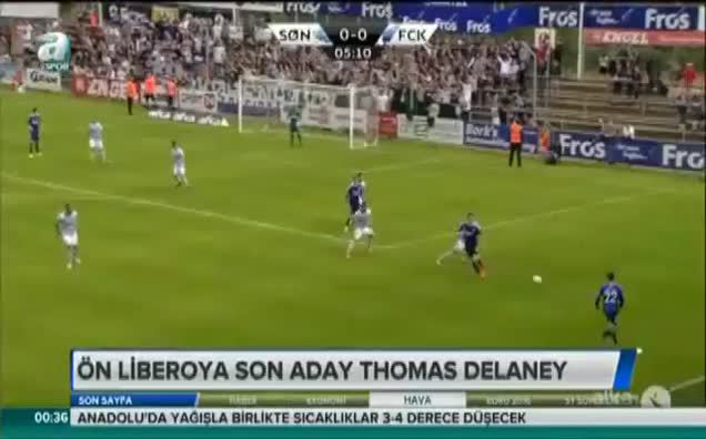 Ön liberoya son aday Thomas Delaney