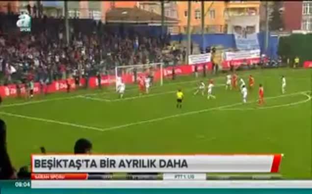Beşiktaş'ta bir ayrılık daha