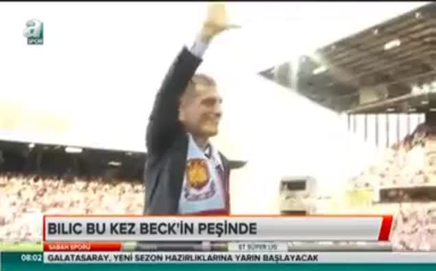 Bilic bu kez Beck'in peşinde