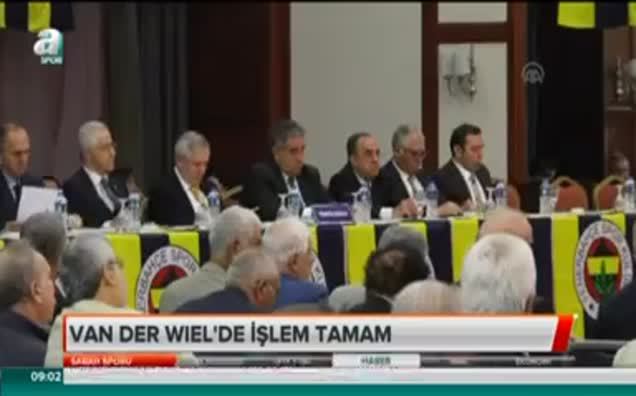 Van Der Wiel'de işlem tamam