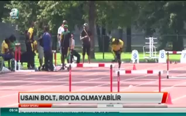Usain Bolt Rio'da olmayabilir