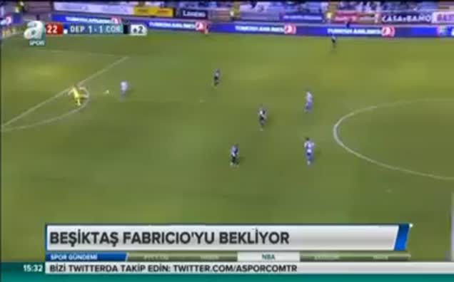 Beşiktaş Fabricio'yu bekliyor!