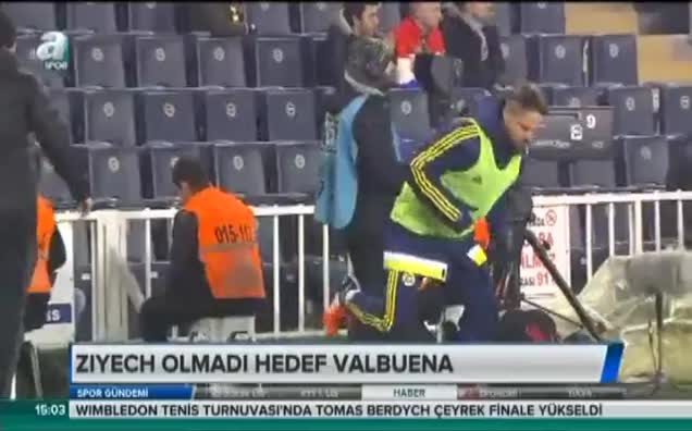 Fenerbahçe'de Ziyech olmadı hedef Valbuena