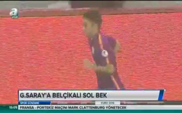 Galatasaray'a Beliçikalı sol bek