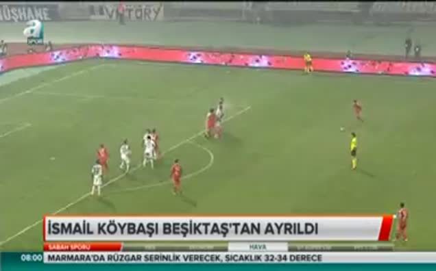 İsmail Köybaşı Beşiktaş'tan ayrıldı!