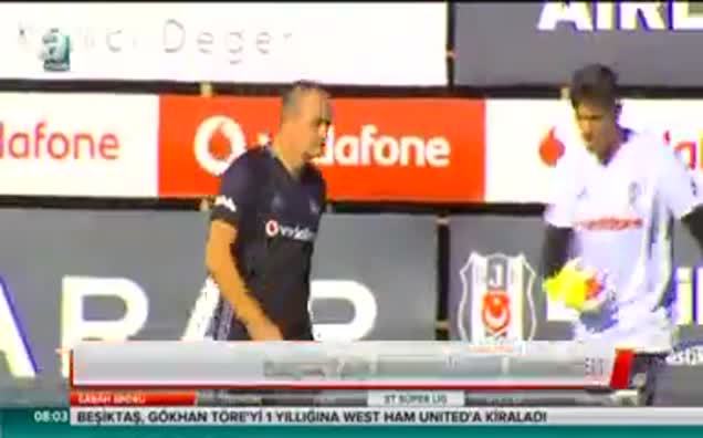 Beşiktaş kalecileri Mrmic'e emanet
