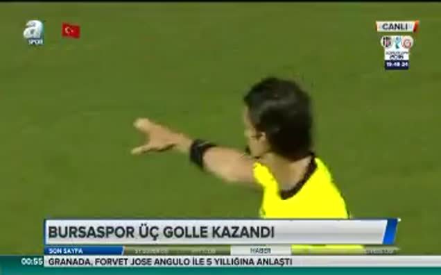 Trabzonspor 0 - Bursaspor 3 (ÖZET)