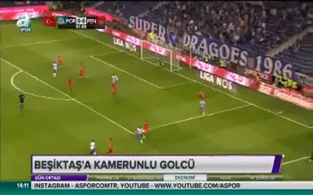 Beşiktaş'a Kamerunlu golcü!