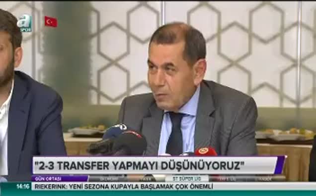 2-3 Transfer yapmayı planlıyoruz