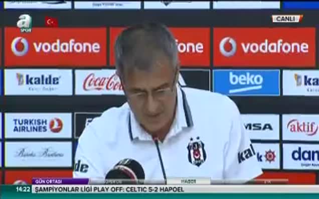 ''Başkan ve yönetimi suçlamadım''