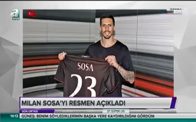 Milan Sosa'yı resmen açıkladı