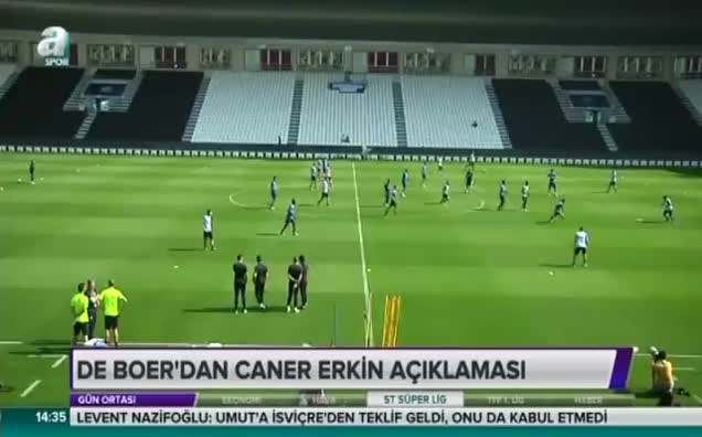 De Boer'den Caner Erkin açıklaması