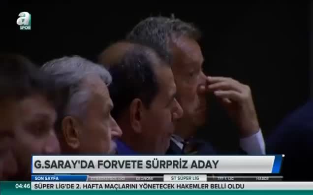 Galatasaray'da forvete sürpriz aday!