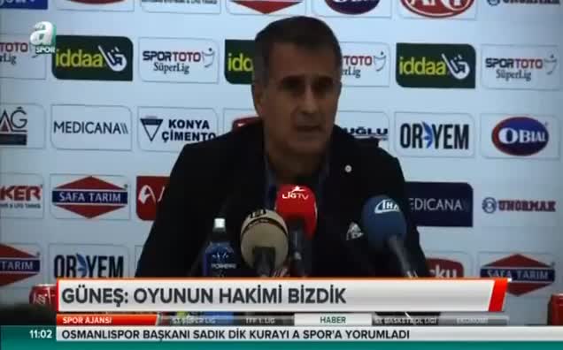 Son 10 dakika kötü oynadık