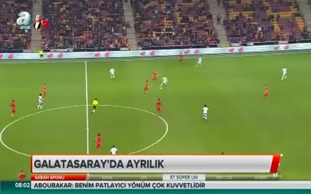 Galatasaray'da ayrılık!