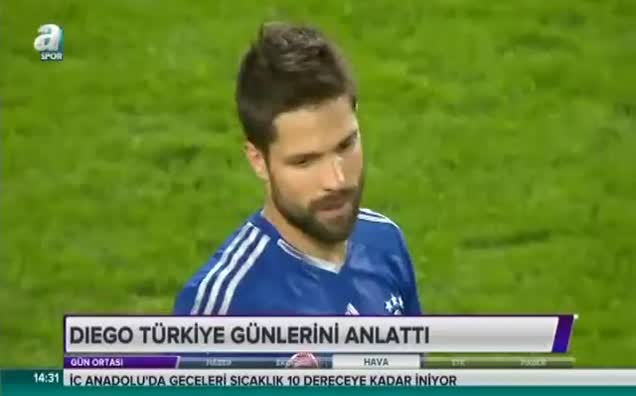 Diego Pereira'yı topa tuttu!