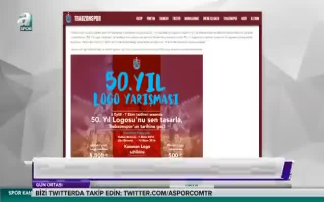 ''Trabzonspor'dan logo yarışması''